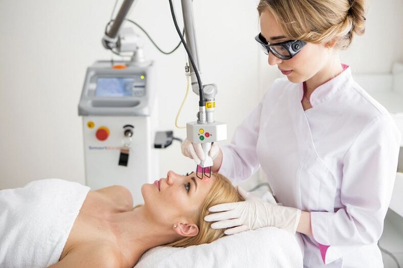 laser skin rejuvenation procedure
